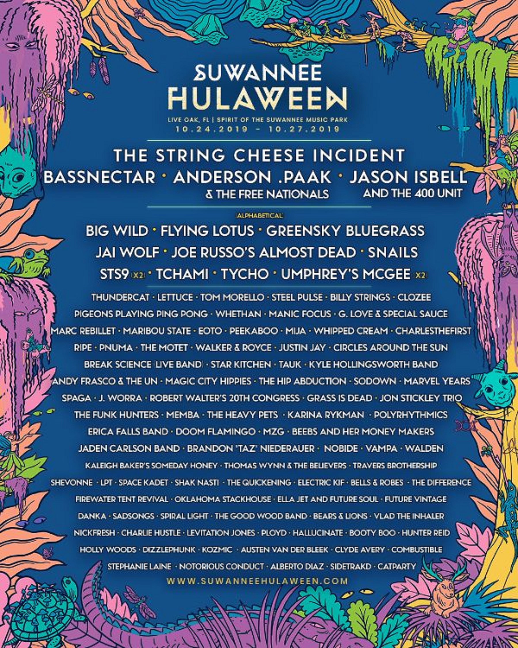 Suwannee Hulaween to bring thousands to Spirit of the Suwannee Music